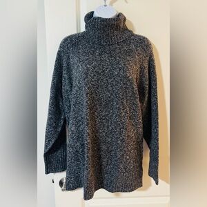 Old Navy Women's Charcoal Turtleneck Sweater